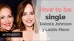 How to be single: Dakota Johnson y Leslie Mann | Entrevista a Dakota Johnson | ActitudFEM