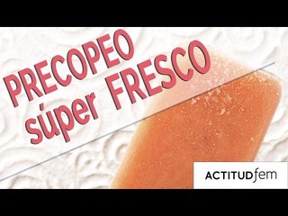 Paletas de hielo de papaya y vino rosado | ActitudFEM