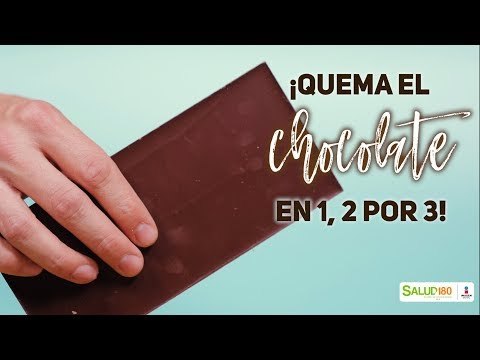 ¿Cómo quemar las calorías del chocolate? | Salud180