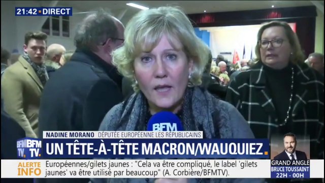 Nadine Morano: Marine Le Pen incarne le parti de la colère