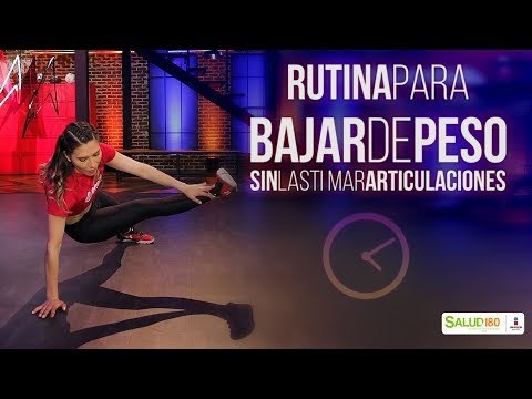 Rutina para bajar de peso sin lastimar articulaciones | Salud180
