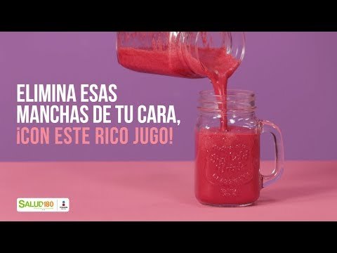 Elimina las manchas de tu cara con este rico jugo | Salud180