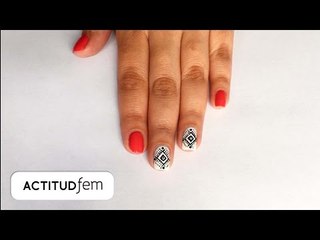 Uñas decoradas estilo tribal | ActitudFEM