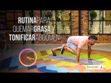 Rutina para tonificar el abdomen y quemar grasas | Salud180