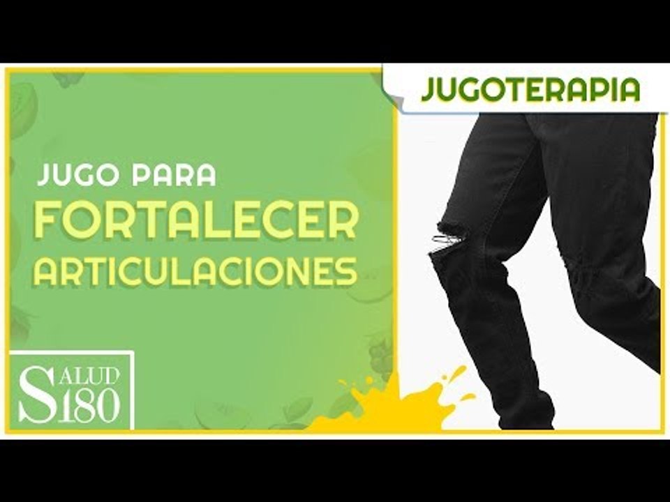 Jugo para fortalecer las articulaciones | Salud180