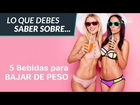 5 bebidas para bajar de peso este verano | Salud180