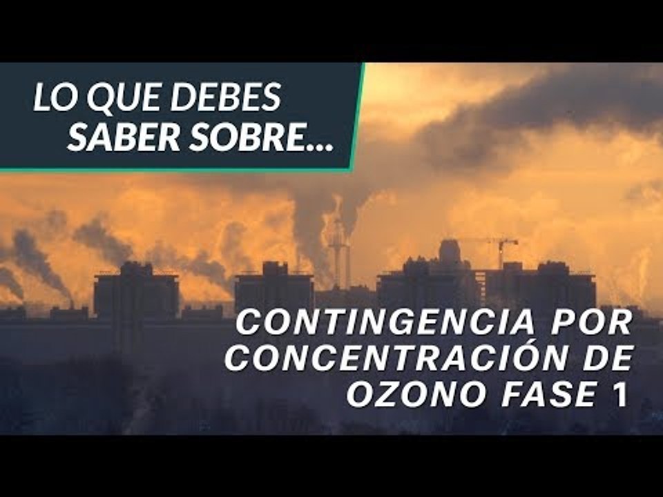 Recomendaciones ante Contingencia Ambiental por Ozono | Salud 180
