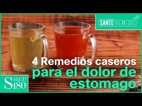 Los mejores remedios caseros para el dolor de estómago | Santo Remedio | Salud180