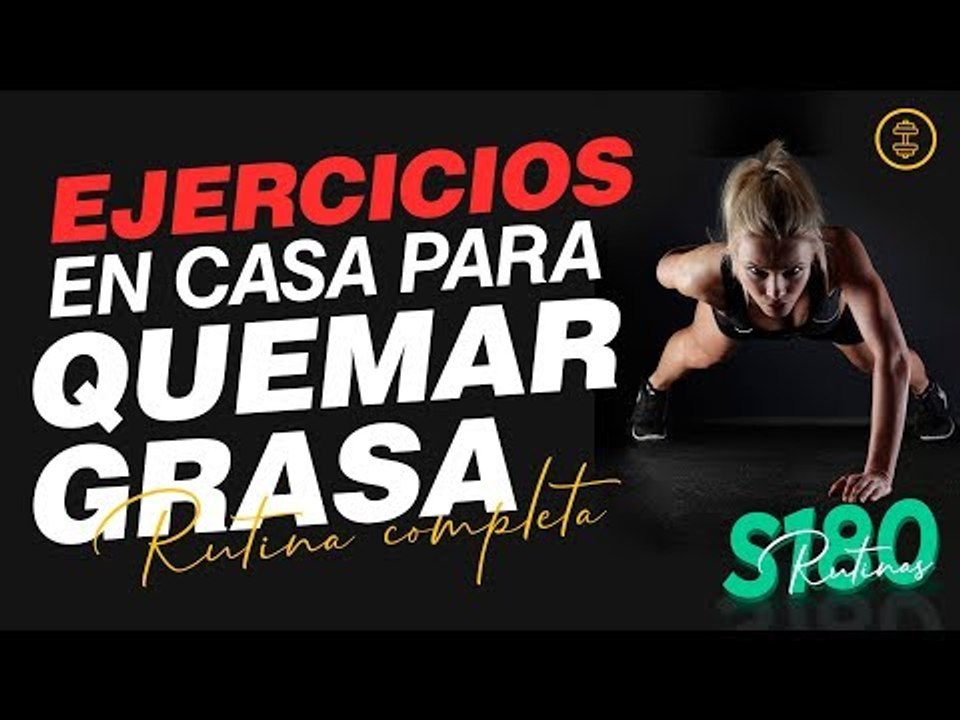 Entrenamiento funcional en casa (RUTINA COMPLETA) | Salud180