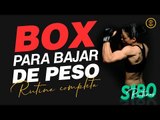 Rutina de box para principiantes: golpes y movimientos básicos | Salud180