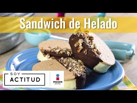 Prepara estos deliciosos sándwich de helado | ActitudFEM