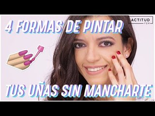 Pinta tus uñas sin mancharte la piel | ActitudFem