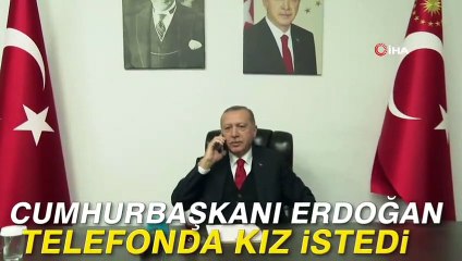 Cumhurbaşkanı erdoğan bir doktora kız istedi