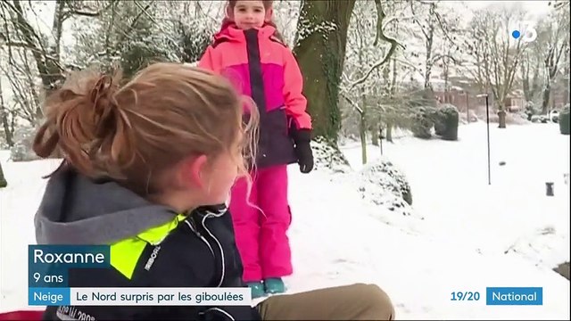 Neige : le Nord surpris par les giboulées