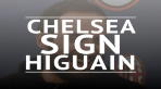 Higuain joins Chelsea on loan