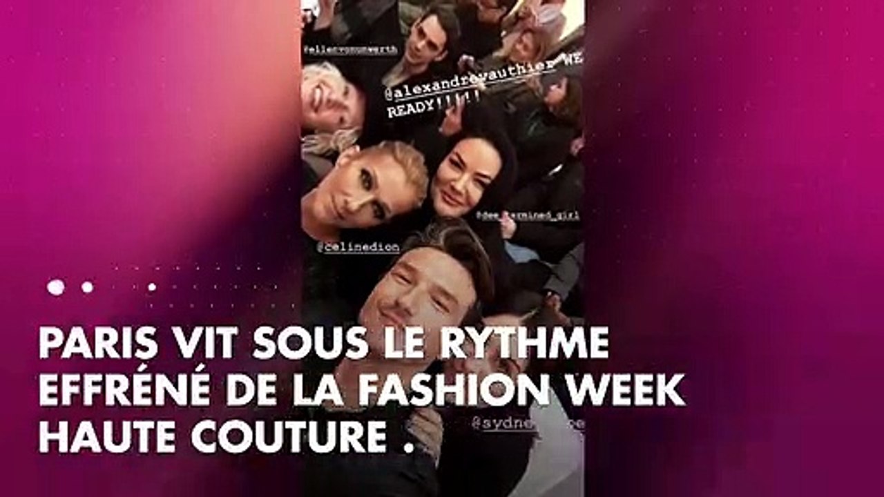 PHOTOS. Céline Dion et Pepe Munoz à Paris _ complicité et gestes tendres au défilé Alexandre Vauthie