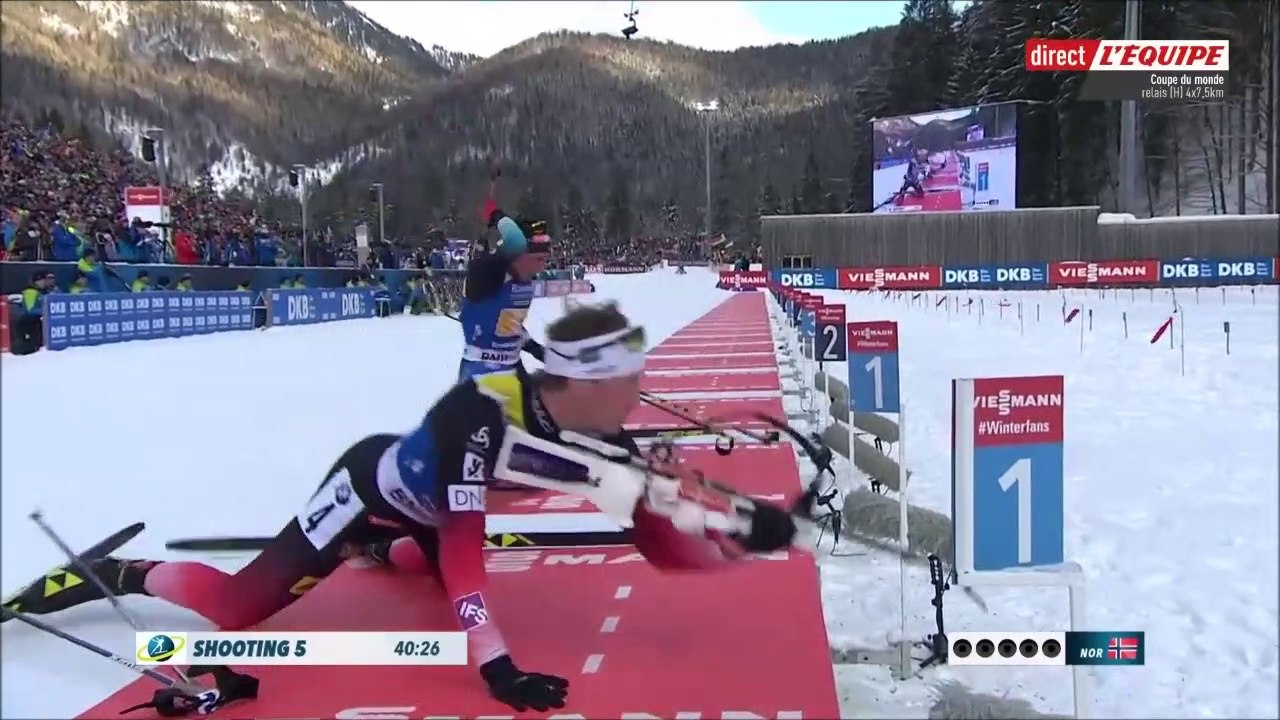 CdM biathlon - relais H de Ruhpolding, 18 janvier 2019 (partie 2 sur 2)