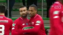 Buts Saint-Etienne - Dijon résumé  ASSE-DFCO 3-6