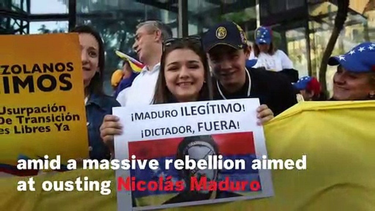 U.S. Recognizes Venezuela Opposition Leader Juan Guaidó As President