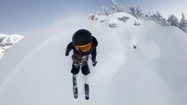 360 GoPro Fusion 'Follows' Skier Wherever He Goes