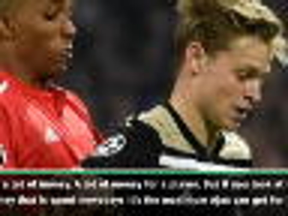 Ajax fans resigned to De Jong departure