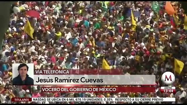 México reconoce a Nicolás Maduro como presidente de Venezuela