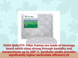 FilterBuy 14x30x1 MERV 13 Pleated AC Furnace Air Filter Pack of 4 Filters 14x30x1