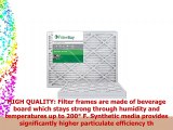 FilterBuy 14x30x1 MERV 8 Pleated AC Furnace Air Filter Pack of 4 Filters 14x30x1