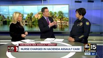 Phoenix Police Chief Jeri Williams speaks to ABC15 about arrest made in sexual assault case at Hacienda Healthcare