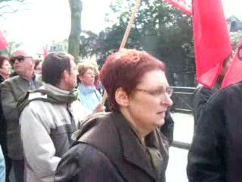 Militants Socialiste, manif 04/04/06.