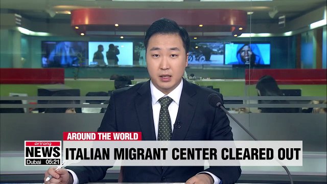 Italian government under fire for evicting migrants from reception center near Rome