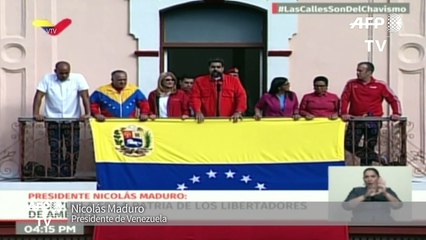 Download Video: Maduro rompe relaciones diplomáticas de Venezuela con EEUU