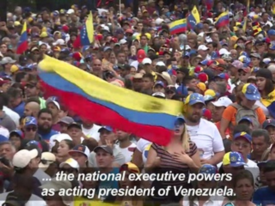 Thousands of Venezuelans gather for anti-government protest