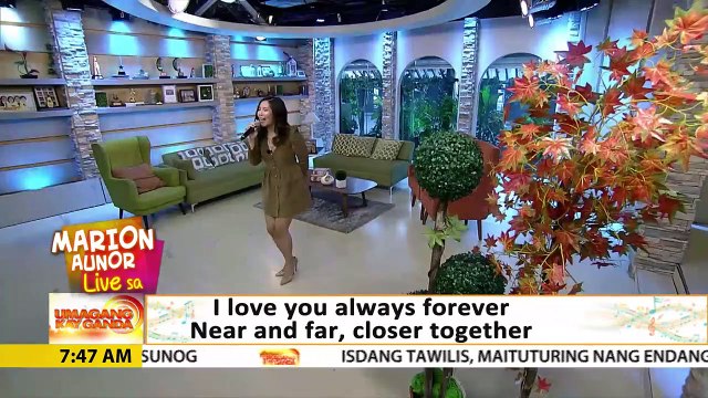 UKG: Umagang Kantahan with Marion Aunor