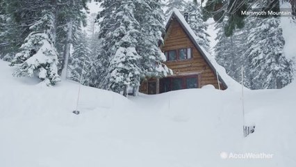 Recent storms boost California's water supply