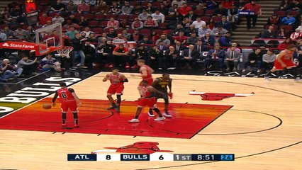 Atlanta Hawks at Chicago Bulls Raw Recap