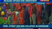 Gurugram: More than five trapped after building collapses, rescue work under way