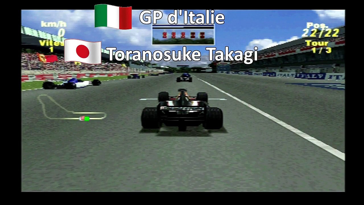 Formula One 99 : 13 GP Italie - Tokanosuke Takagi  - Arrows