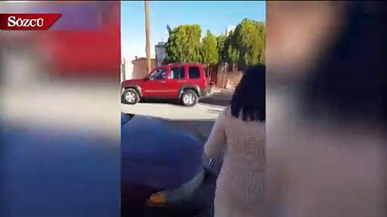 Kızına sinirlenen anne ayağındaki terlikle 30 metre uzaktaki kızını vurdu