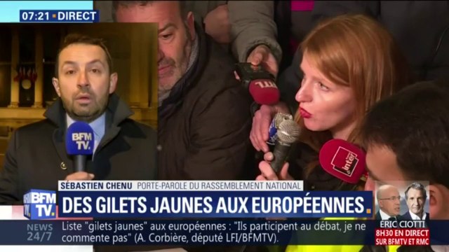 Sébastien Chenu (RN) souhaite bonne chance à la liste gilets jaunes mais se méfie des manipulations