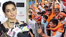 Manikarnika : Kangana Ranaut's EPIC reply to Karni Sena on controversy ; Watch video | FilmiBeat