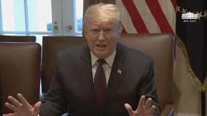 Trump Says Schumer Is "A Puppet Of Nancy Pelosi"