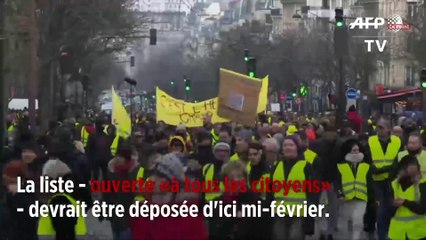 Européennes : une liste Gilets jaunes voit le jour