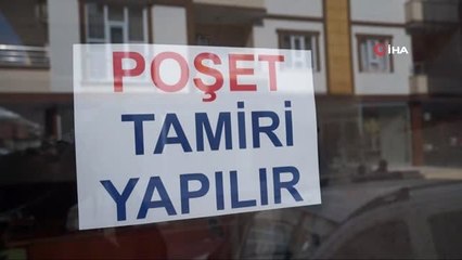 Batmanlı Terziden Poşet Tamiri