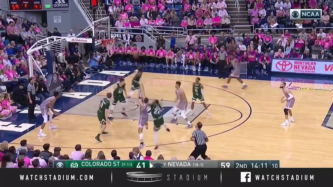Colorado State vs. No. 7 Nevada Basketball Highlights (2018-19)