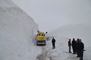 Kar Kalınlığı 10 Metreye Ulaştı