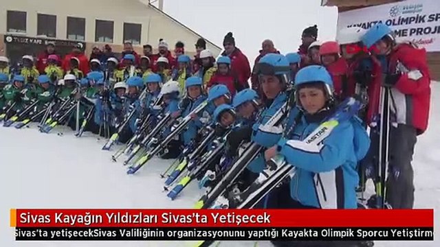 Sivas Kayağın Yıldızları Sivas'ta Yetişecek