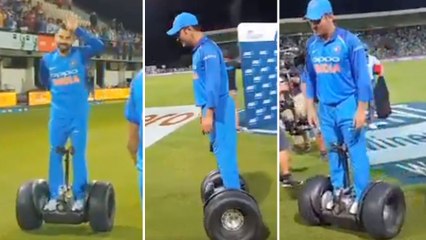 Download Video: Virat Kohli, MS Dhoni Find A Unique Way To Celebrate India's Victory Over New Zealand | Oneindia