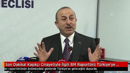 Son Dakika! Kaşıkçı Cinayetiyle İlgili BM Raportörü Türkiye'ye Geliyor