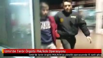 İzmir'de Terör Örgütü Pkk/kck Operasyonu